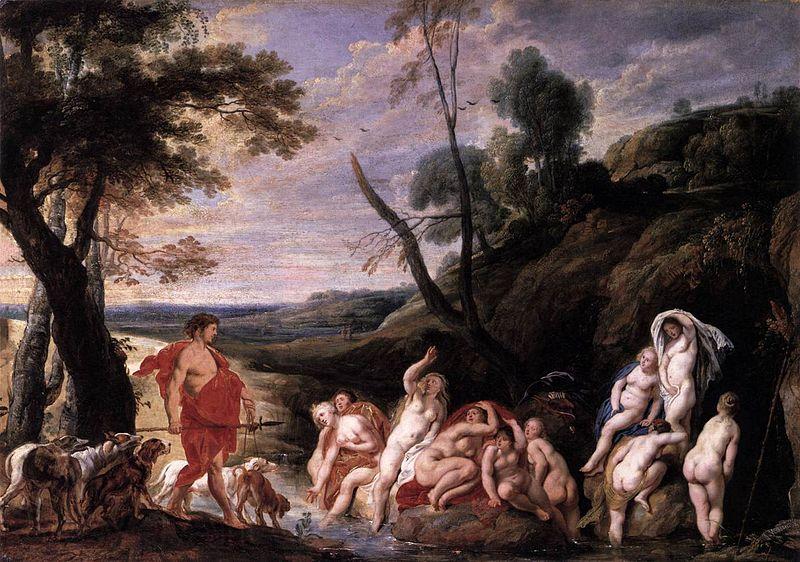 Jacob Jordaens Diana and Actaeon